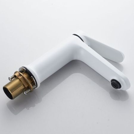 Смеситель для раковины Shevanik S4301C, белый, артикул S4301C