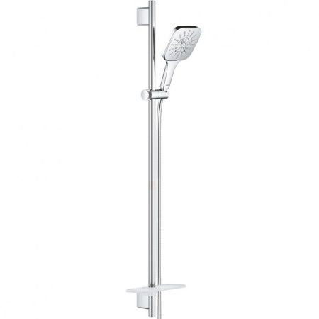 Душевой гарнитур GROHE Rainshower SmartActive 130 Cube, 3 вида струй, хром (26586000) Душевой гарнитур GROHE Rainshower SmartActive 130 Cube, 3 вида струй, хром (26586000)