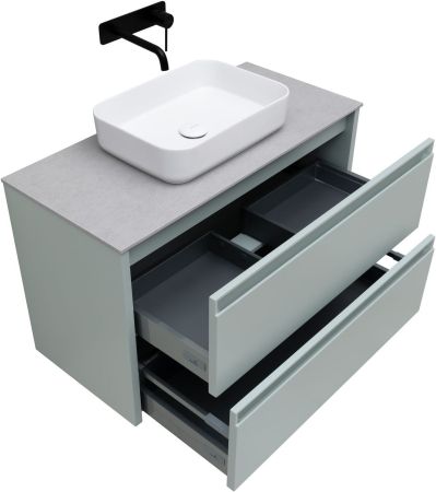 Тумба под раковину Allen Brau Fantasy 100 1.11003.PWM папирус матовый, артикул 1.11003.PWM