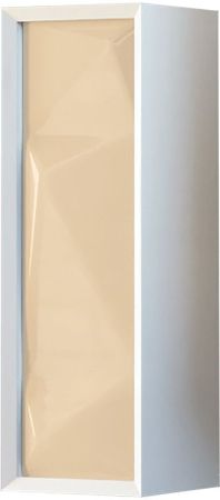 Шкаф пенал Marka One Romb 30П L Cappuccino, артикул У73556