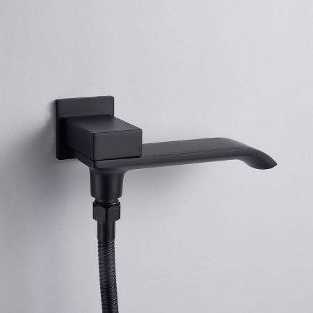 Душевая система встраиваемая Shevanik S4035H, черный