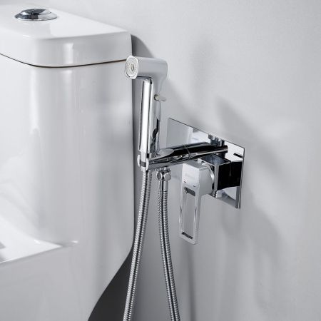 Гигиенический душ со смесителем Shevanik S6805, хром