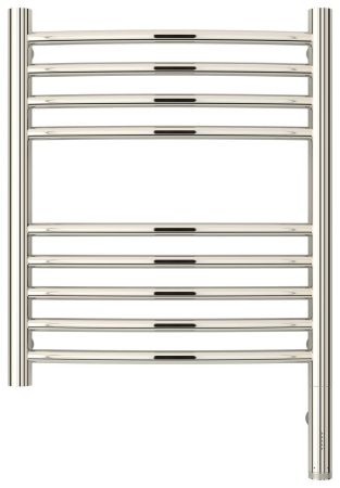 Полотенцесушитель, Сунержа, Богема 3.0, выгнутая, электрический, ширина, мм-432, глубина, мм-88, высота, мм-624, межосевое расстояние-400, нагревательный элемент-ТЭН, подключение-нижнее справа, электрокомплект-МЭМ, мощность, Вт-300, материал-нержавеющая с, артикул 00-5803-5040