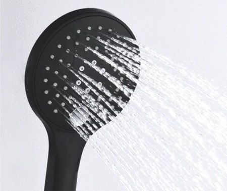 Душевая система WasserKRAFT Elbe A177471 Черная, артикул A177471