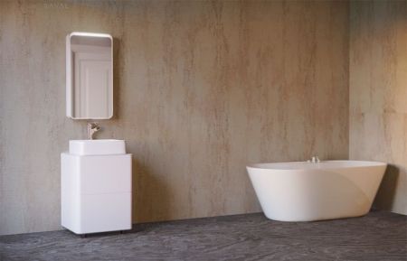 Тумба под раковину Raval Pure 56 Белая