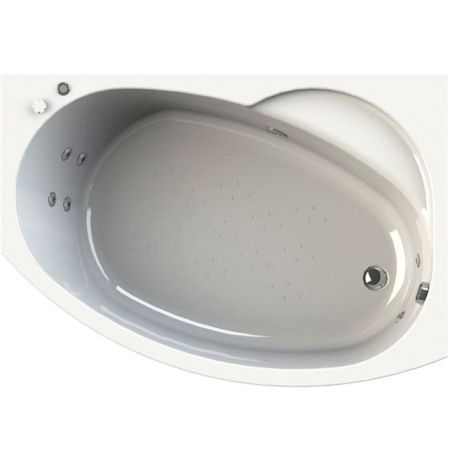 Акриловая ванна Radomir Wachter Монти 150x105 форсунки Хром L с гидромассажем, артикул 3-01-2-1-0-311