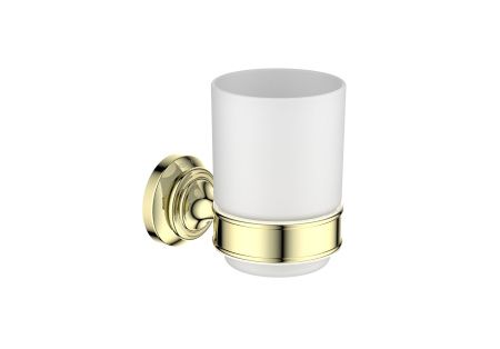 Стакан с держателем AQUATEK, полир. золото AQ4504PG КЛАССИК Стакан с держателем AQUATEK, полир. золото AQ4504PG КЛАССИК