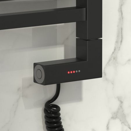 Полотенцесушитель электрический "ЦЕНТУРИОН 2.0" 1000х500 / МЭМ правый (МУАР Темный Титан), артикул 15-5603-1050