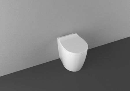 Чаша приставного унитаза Allen Brau Fantasy 4.11007.20 белый глянец, артикул 4.11007.20