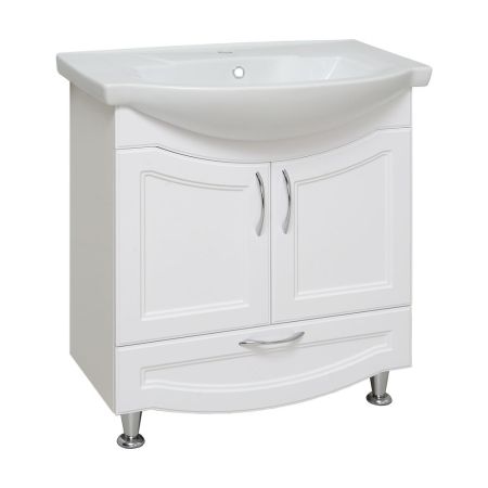 Тумба Runo Неаполь 75 под умывальник УТ000001314 (Элеганс 75) (00-00001034), артикул 00-00001034