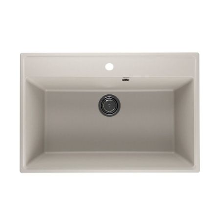 Кухонная мойка Ulgran Quartz Forte 760-02, лен, артикул Forte 760-02