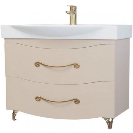 Тумба под раковину Bellezza Сесилия 85 4639714110451 Капучино, артикул 4639714110451