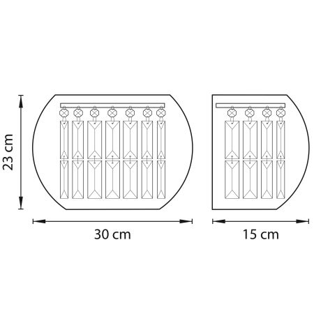 Бра Acquario Lightstar 753634, артикул 753634