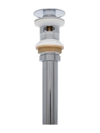 AQM7001-1 Донный клапан с переливом, хром, артикул AQM7001-1