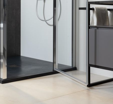 Душевая дверь Allen Brau Priority 100 3.31028.00 хром, артикул 3.31028.00