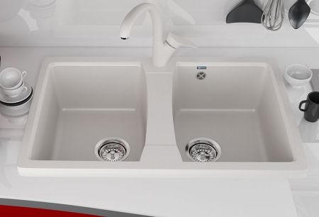 Кухонная мойка Ulgran U-402 Песочная, артикул 137815