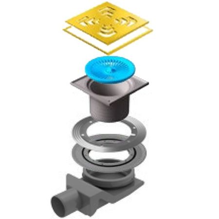 Душевой трап Pestan Confluo Standard 13000147 с решеткой, артикул 13000147