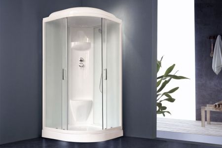 Душевая кабина Royal Bath  RB 100HK6-WC (белое/матовое), артикул RB100HK6-WC