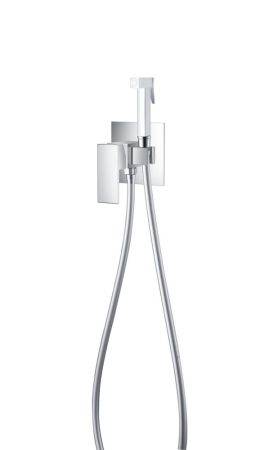 Смеситель D&K для душа с гигиеническим душем встраиваемый Bayern.Liszt (DA1514501), артикул DA1514501