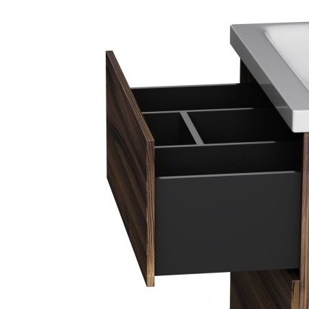 M90FSX0602HF Gem, База под раковину, напольная, 60 см, 2 ящика, цвет: орех M90FSX0602HF Gem, База под раковину, напольная, 60 см, 2 ящика, цвет: орех