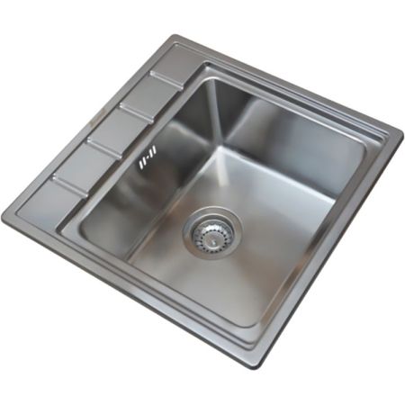 Мойка Seaman Eco Roma SMR-5050A, 0 без отверстий, стандартная комплектация, артикул SMR-5050A.0