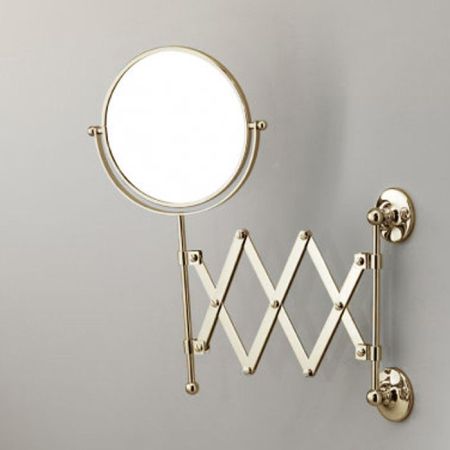 Devon Cavendish Зеркало настенное, раздвижное D=180мм, цвет: золото светлое, артикул WM22