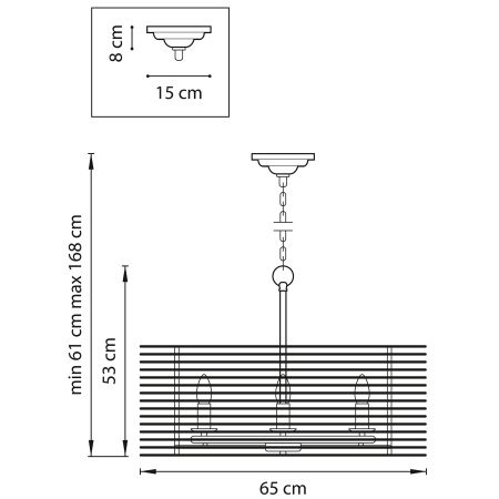 Люстра подвесная Zeta Lightstar 728063, артикул 728063