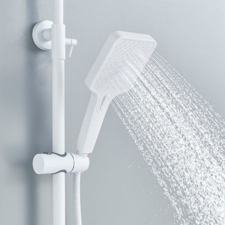 Душевая система Shevanik S6136C, белый