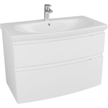 Тумба под раковину Owl 1975 Gotland 90 tiffani OW010230 подвесная Белая, артикул OW010230