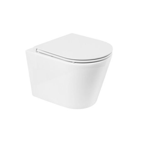 Чаша подвесного унитаза безободкового BelBagno FLAY-R BB053CHR