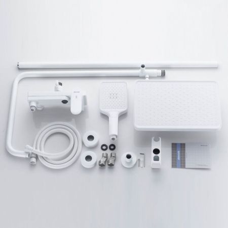 Душевая система Shevanik S4536C, белый