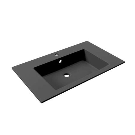 Раковина Paola Nero 800 ST-B, черный, артикул Nero 800 ST-B