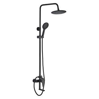 Душевая система WesnaArt NOVA NOV03-314Black, черный