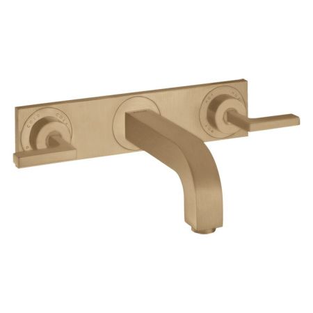 AX Citterio Смеситель для раковины , цвет шлифованная бронза, артикул 39148140