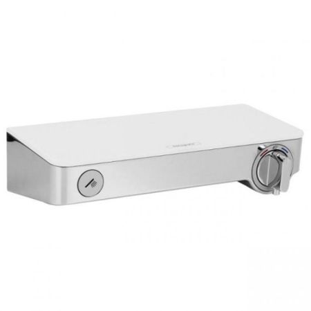 Смеситель для душа, Hansgrohe, Ecostat Select, тип регулирования воды-термостатический картридж, комплектация-<>, цвет-белый/хром, артикул 13171400