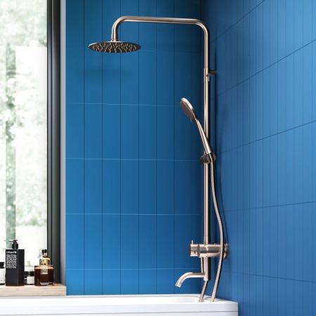 D0703000SS Logic  new душевая система со смесителем из нержавеющей стали, артикул D0703000SS