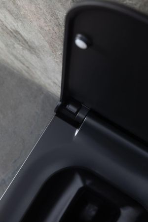 Чаша подвесного унитаза Allen Brau Infinity 4.21011.31 черный матовый, артикул 4.21011.31