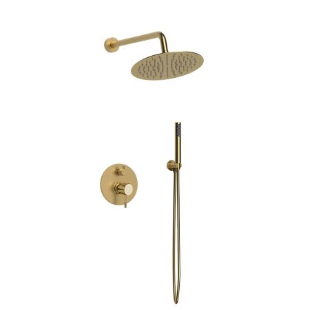 Душевой комплект Desire VSFW-1D1GM, встраиваемый, 2 режима, брашированное золото, артикул VSFW-1D1BG