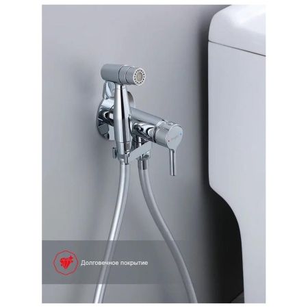 Гигиенический душ со смесителем встраиваемый Raglo R20.54, хром