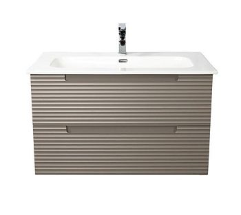 Комплект мебели Visobath Kyoto, 1200 мм, цвет кварцевый матовый лак (Quarzo)