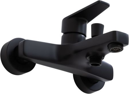 Смеситель для ванны Allen Brau Eclipse 5.E1003-31 черный матовый, артикул 5.E1003-31