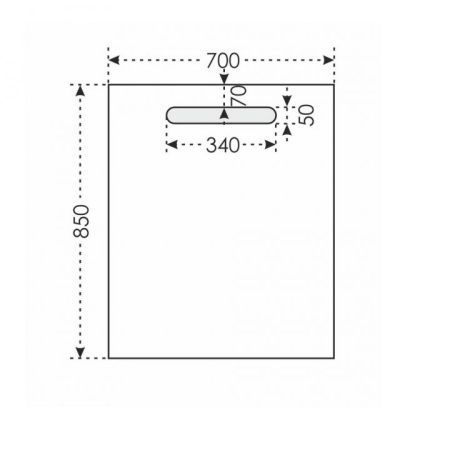 Зеркало СаНта Лондон 70 900519, с LED подсветкой, артикул 900519
