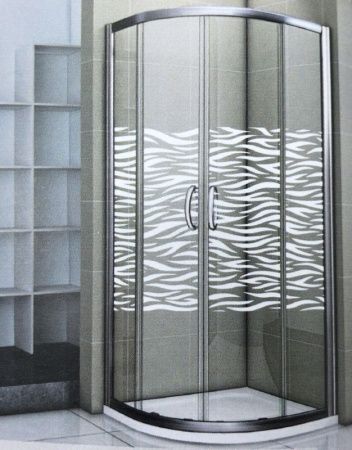 Душевой уголок Good Door Infinity R-90 90x90 профиль Хром стекло прозрачное