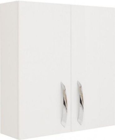 Шкаф навесной De Aqua Трио Люкс 70 белый, артикул 00185075