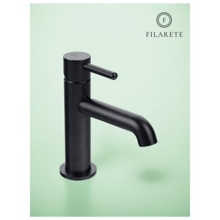 Смеситель для раковины FILARETE Roun FL5020BL, черный