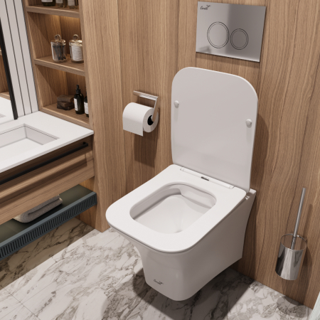 Унитаз VETTORE Aria MW подвесной, матовый белый Cerutti SPA CT9242 Унитаз VETTORE Aria MW подвесной, матовый белый Cerutti SPA CT9242