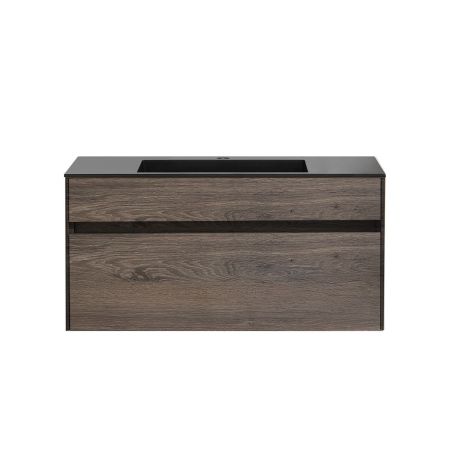 База под раковину Chiara 1000 подвесная, 1 выкатной ящик soft-close, R.Oak, артикул VMC-2C100RO