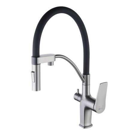 Смеситель для кухни Lemark Bronx (LM3761GM), артикул LM3761GM