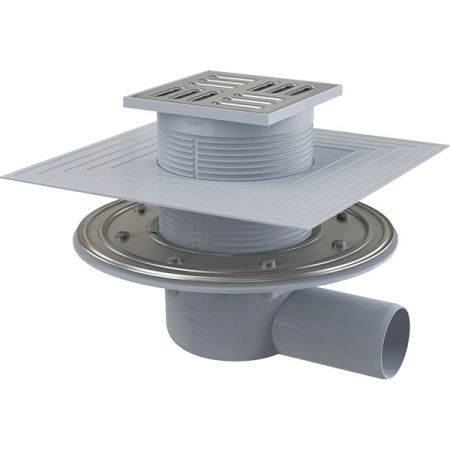 Душевой трап Alcaplast APV1324 с решеткой Хром, артикул APV1324