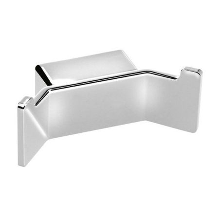 Двойной крючок EVEREST для халата, 70x30x30 мм, хром, Sapho, артикул 1313-40